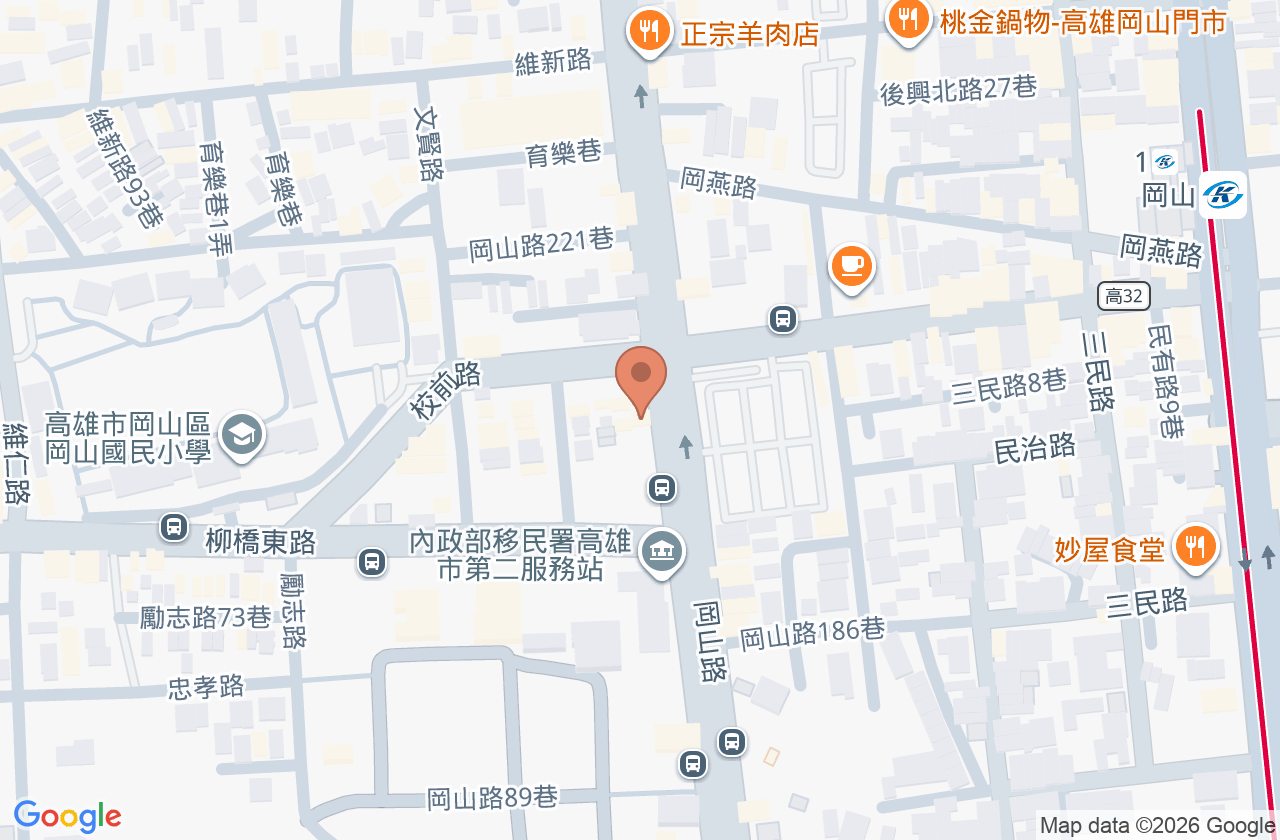 六合中醫診所 位置地圖
