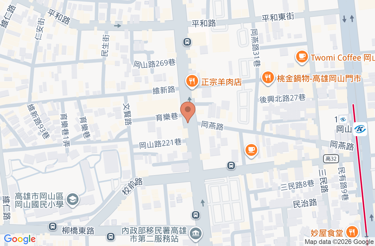 聖家中醫診所 位置地圖