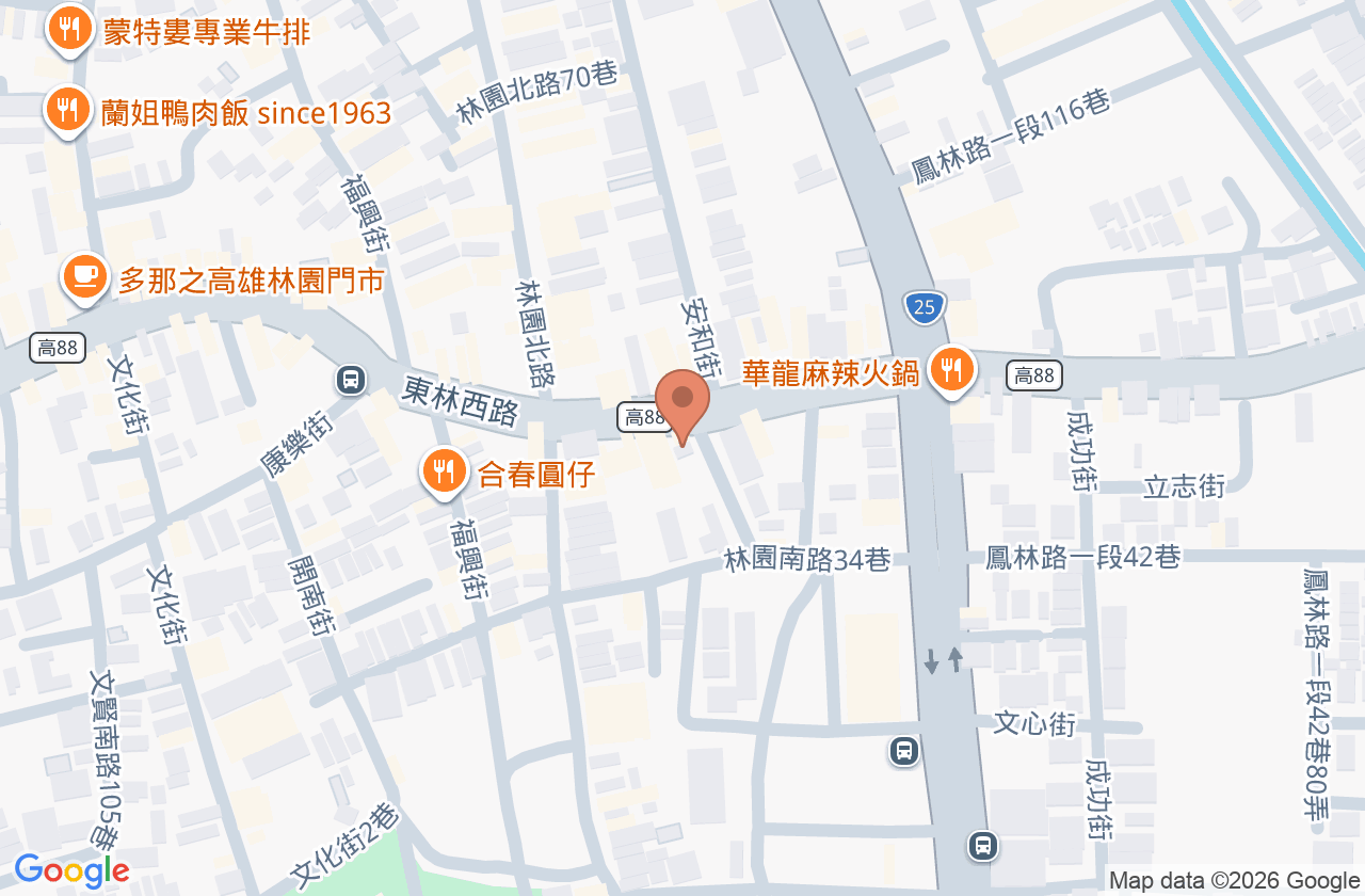 隆德中醫診所 位置地圖