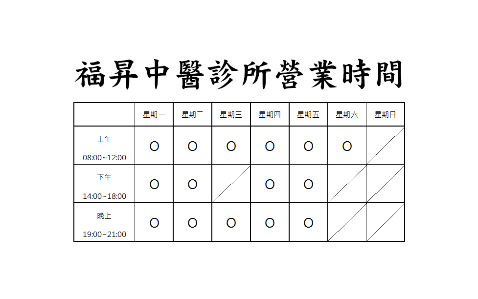 福昇中醫診所 診所實景照