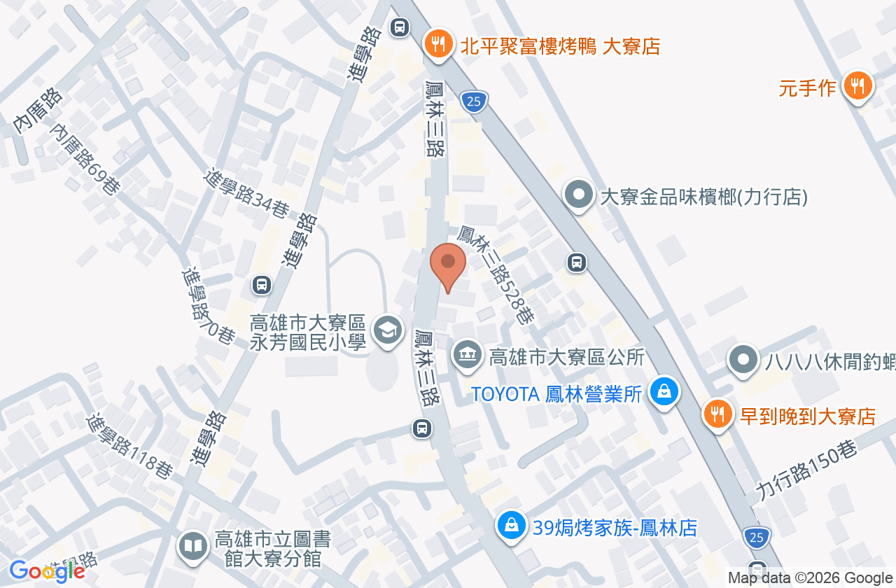 天煌大豐中醫診所 位置地圖