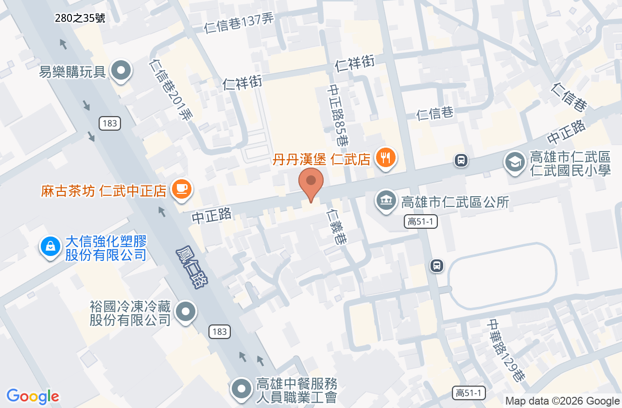立安中醫診所 位置地圖