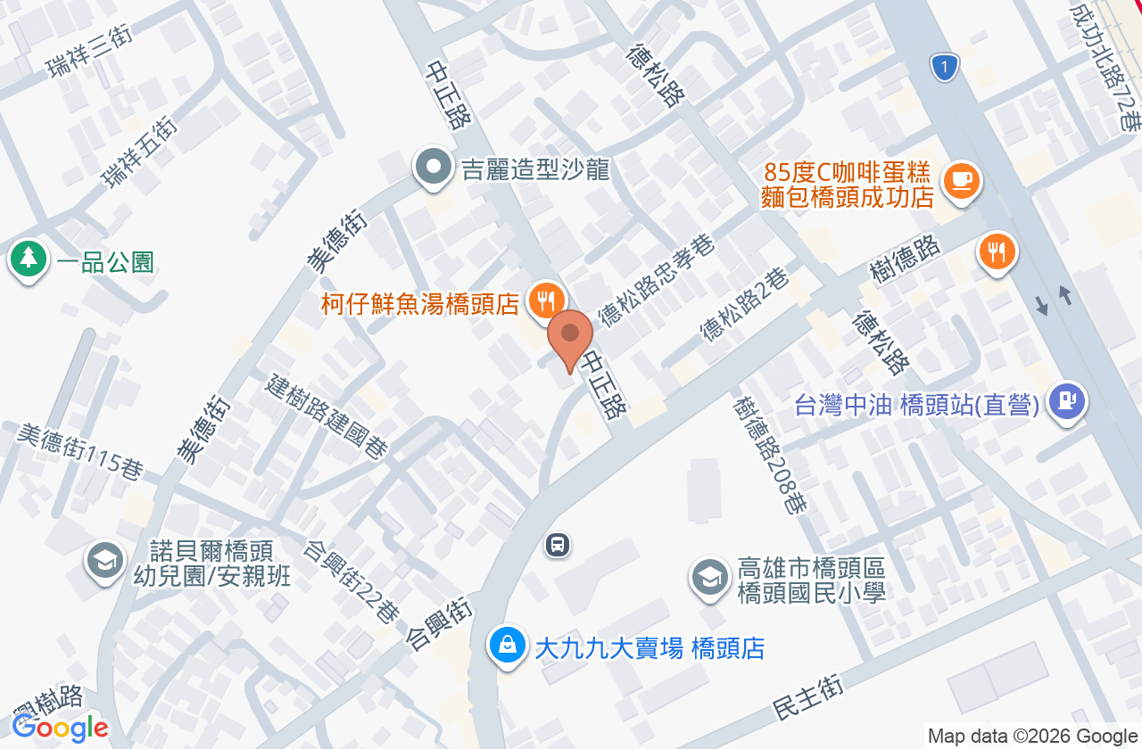 元生中醫診所 位置地圖
