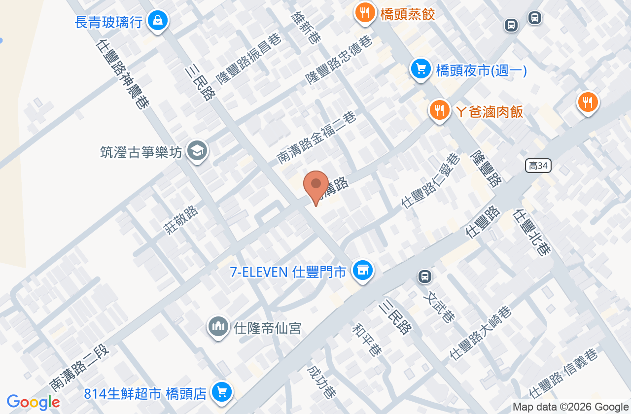 鴻仁中醫診所 位置地圖