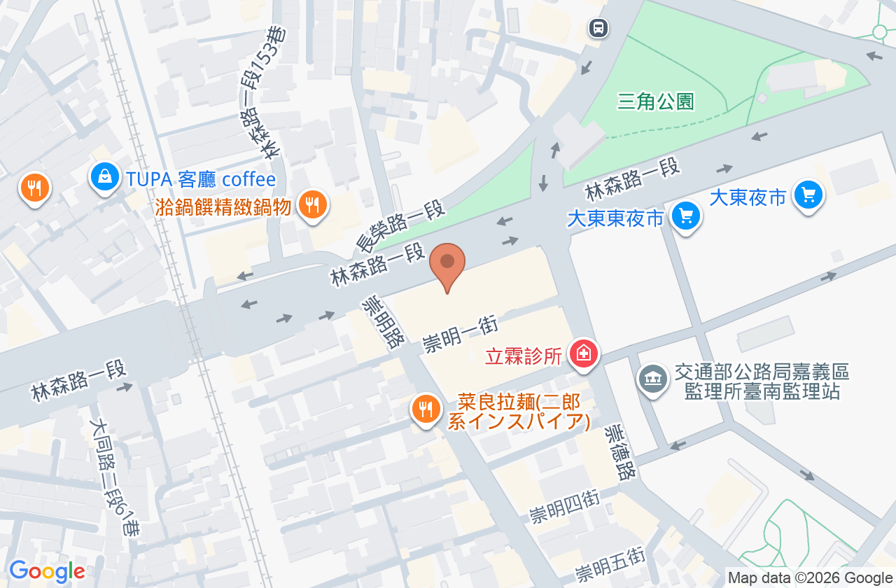 耘光牙醫診所 位置地圖