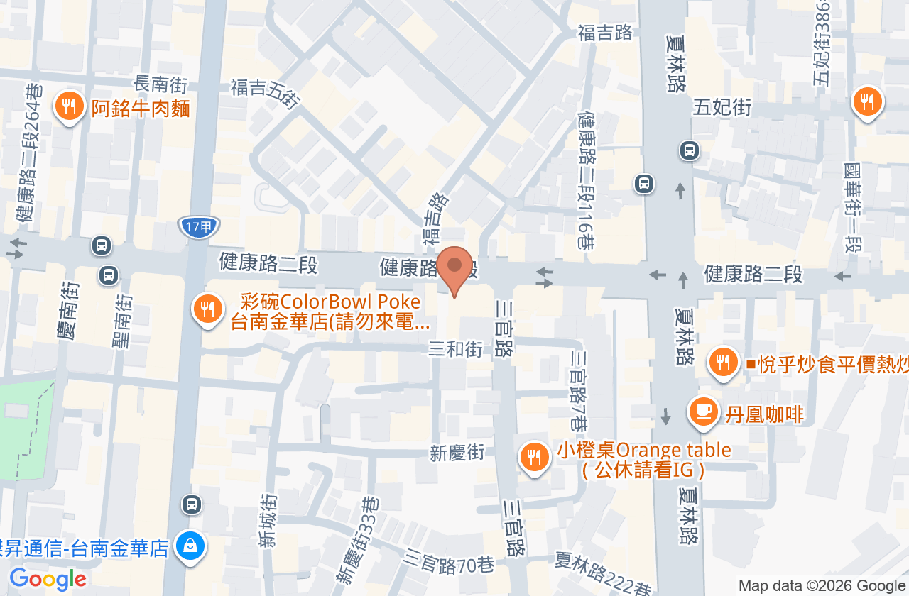 悅亞牙醫診所 位置地圖