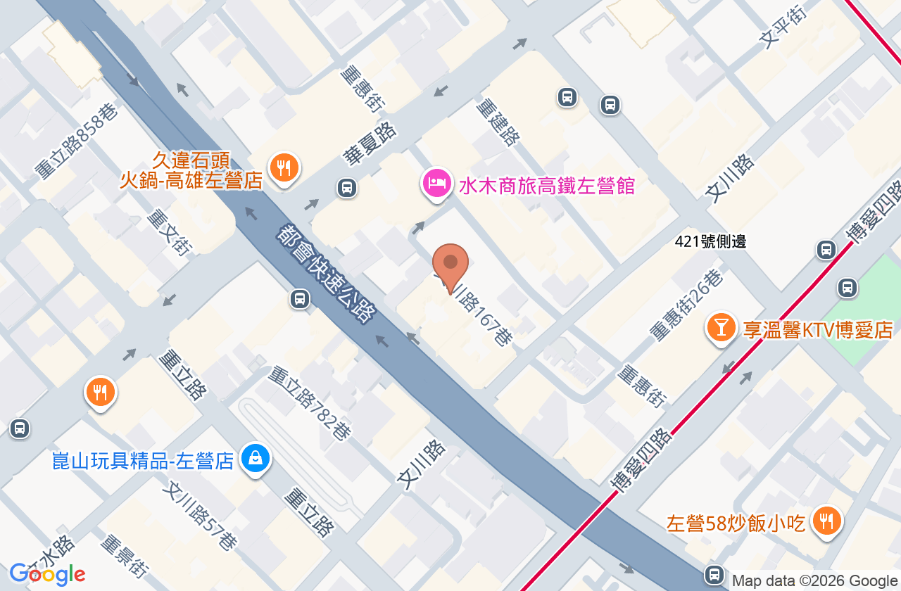 高柏病理中心 位置地圖