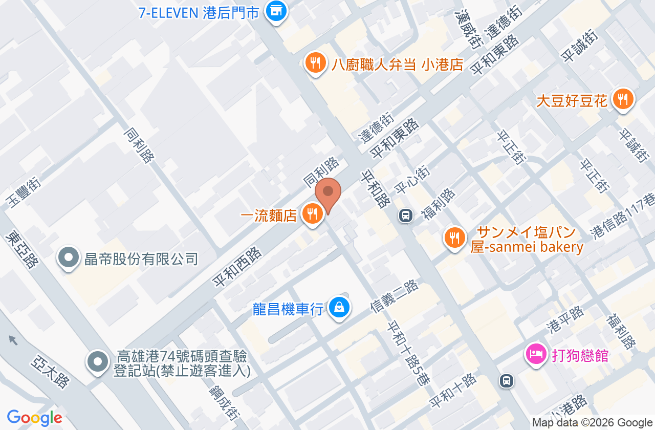 祺健病理中心 位置地圖