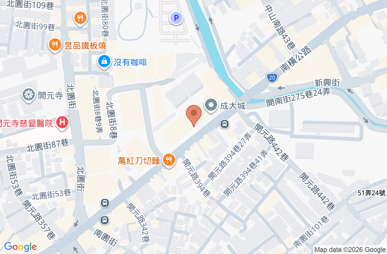 禾悅美學牙醫診所 位置地圖