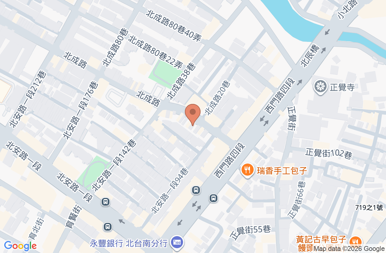 北成晴天牙醫診所 位置地圖
