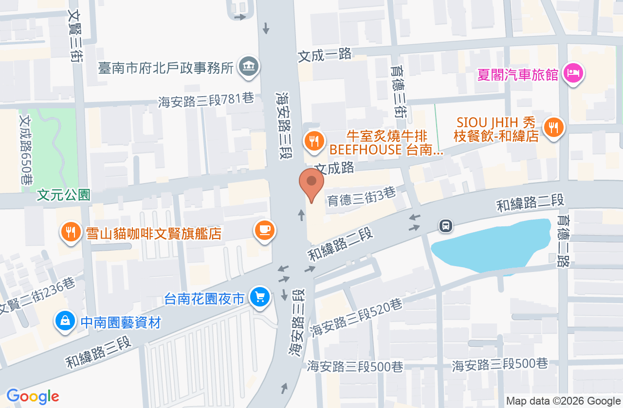 貝安牙醫診所 位置地圖