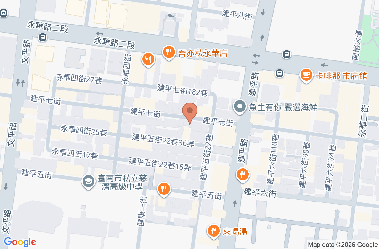 心享受牙醫診所 位置地圖