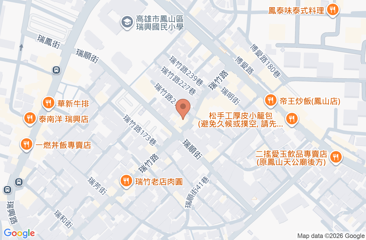瑞竹牙醫診所 位置地圖