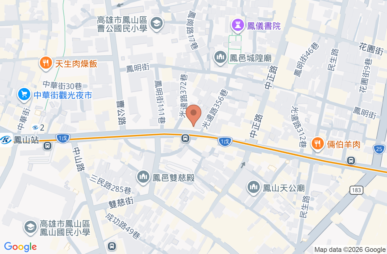 晨光牙醫診所 位置地圖
