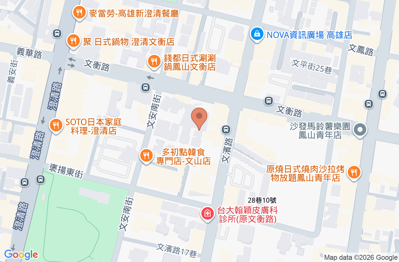 文山亞太聯盟牙醫診所 位置地圖