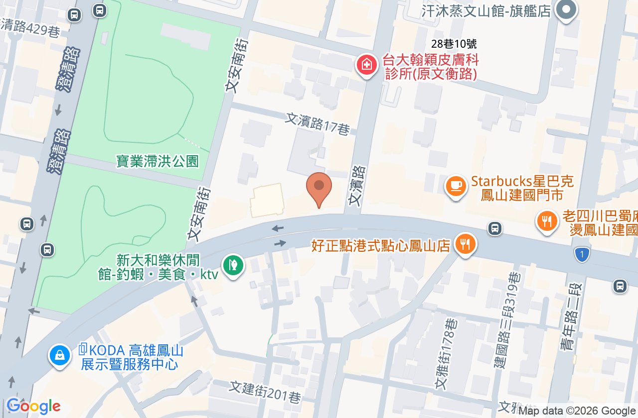 強森牙醫診所 位置地圖