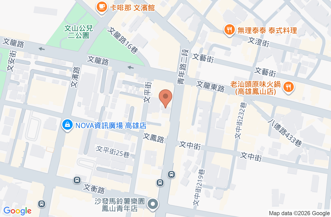 富驊牙醫診所 位置地圖