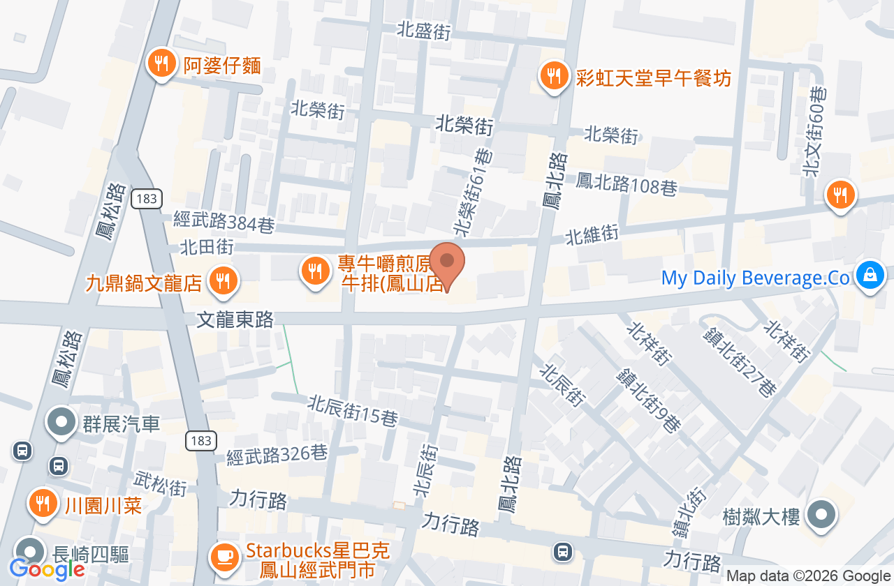 百世專業牙醫診所 位置地圖