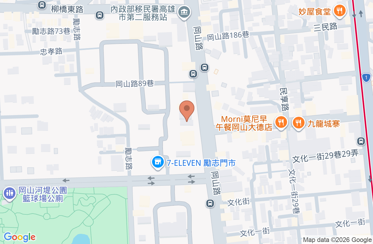康德牙醫診所 位置地圖