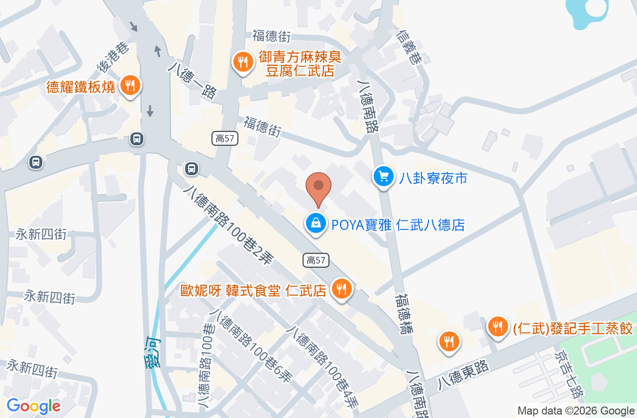 晨心牙醫診所 位置地圖
