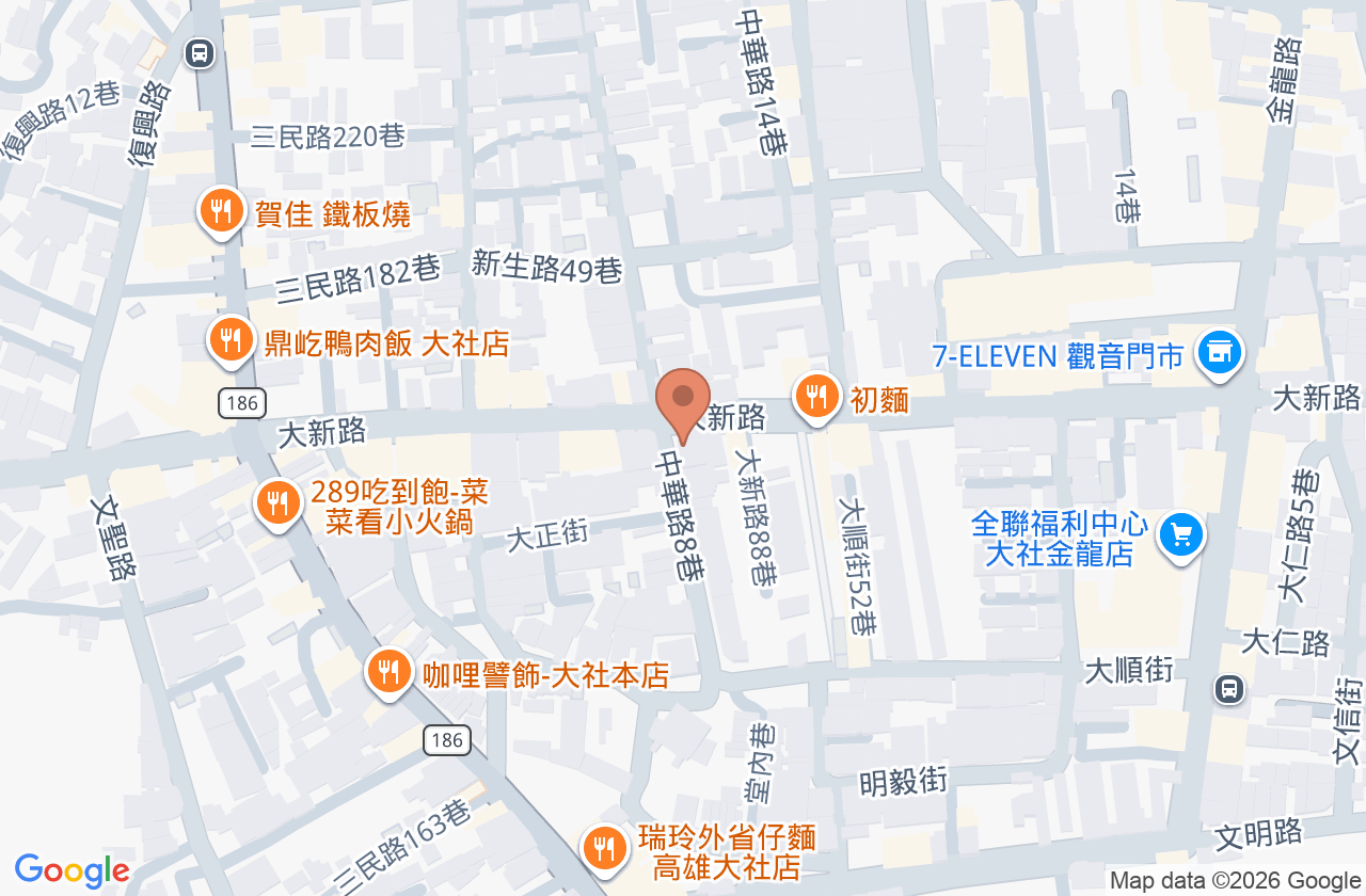 正昇牙醫診所 位置地圖