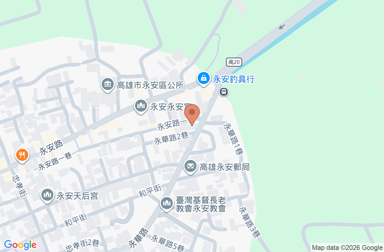 迎安牙醫診所 位置地圖