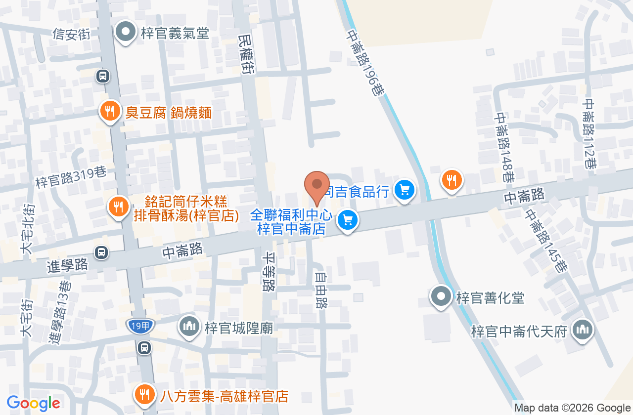 陽光牙醫診所 位置地圖