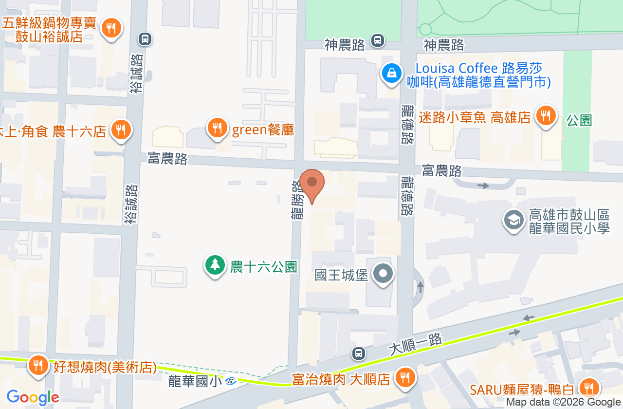 大串歯科牙醫診所 位置地圖