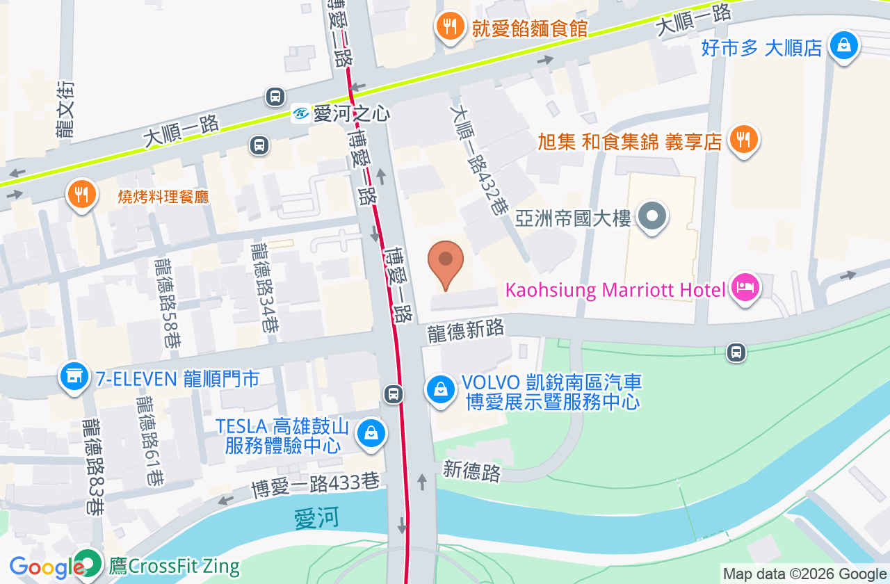 博愛之星牙醫診所 位置地圖