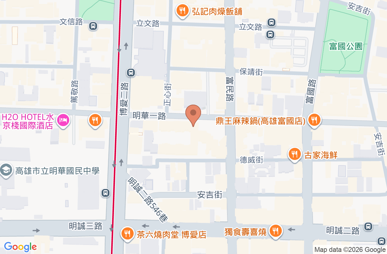 登美牙醫診所 位置地圖