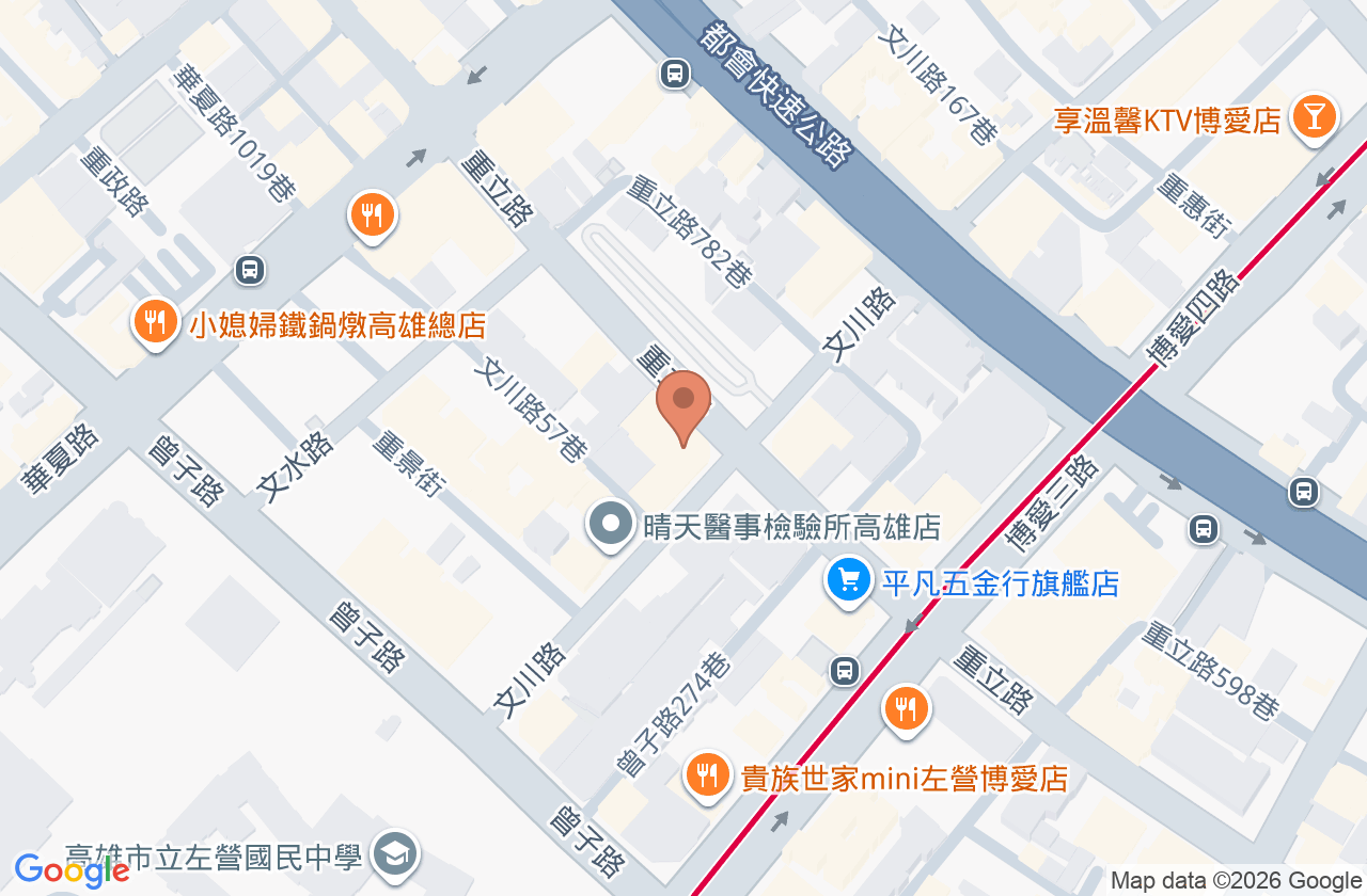 慶輝牙醫診所 位置地圖