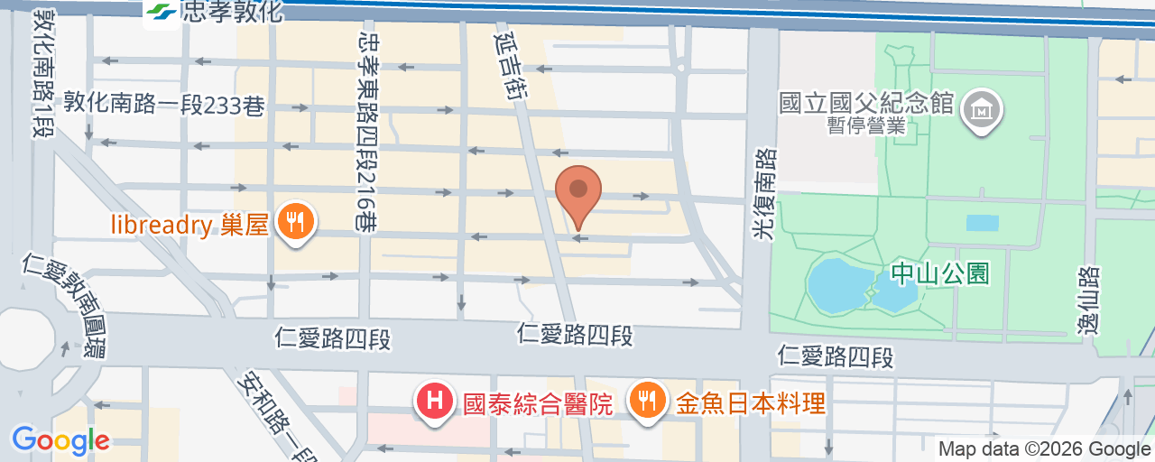 德尚牙醫診所 位置地圖