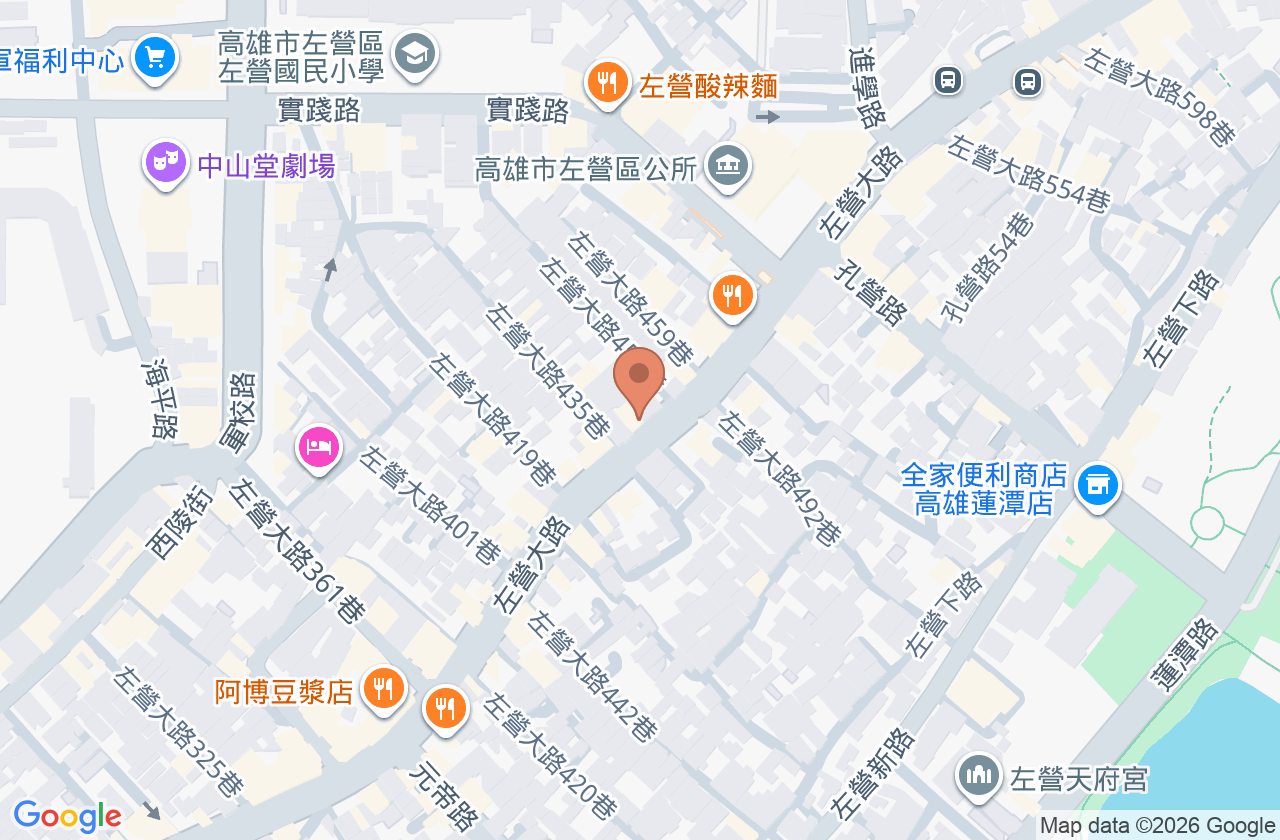 日月牙醫診所 位置地圖