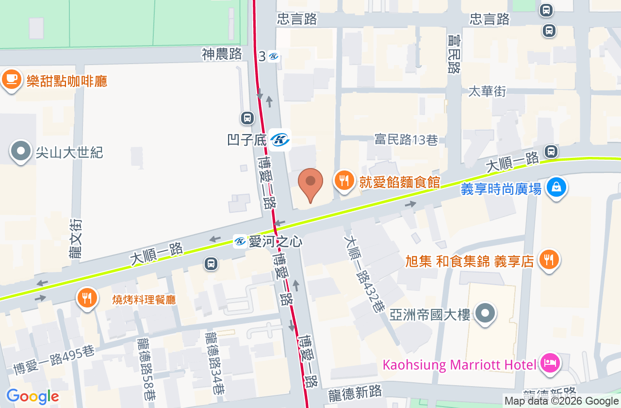 欣樂牙醫診所 位置地圖