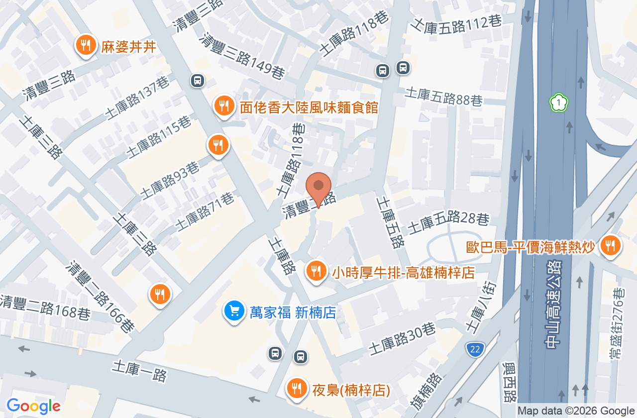 欣融牙醫診所 位置地圖
