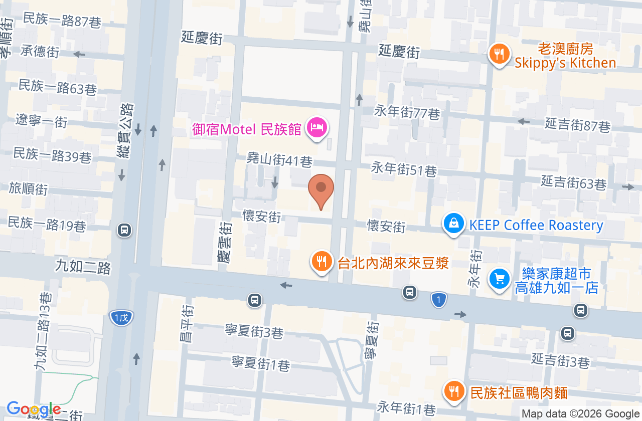 品芯美學牙醫診所 位置地圖