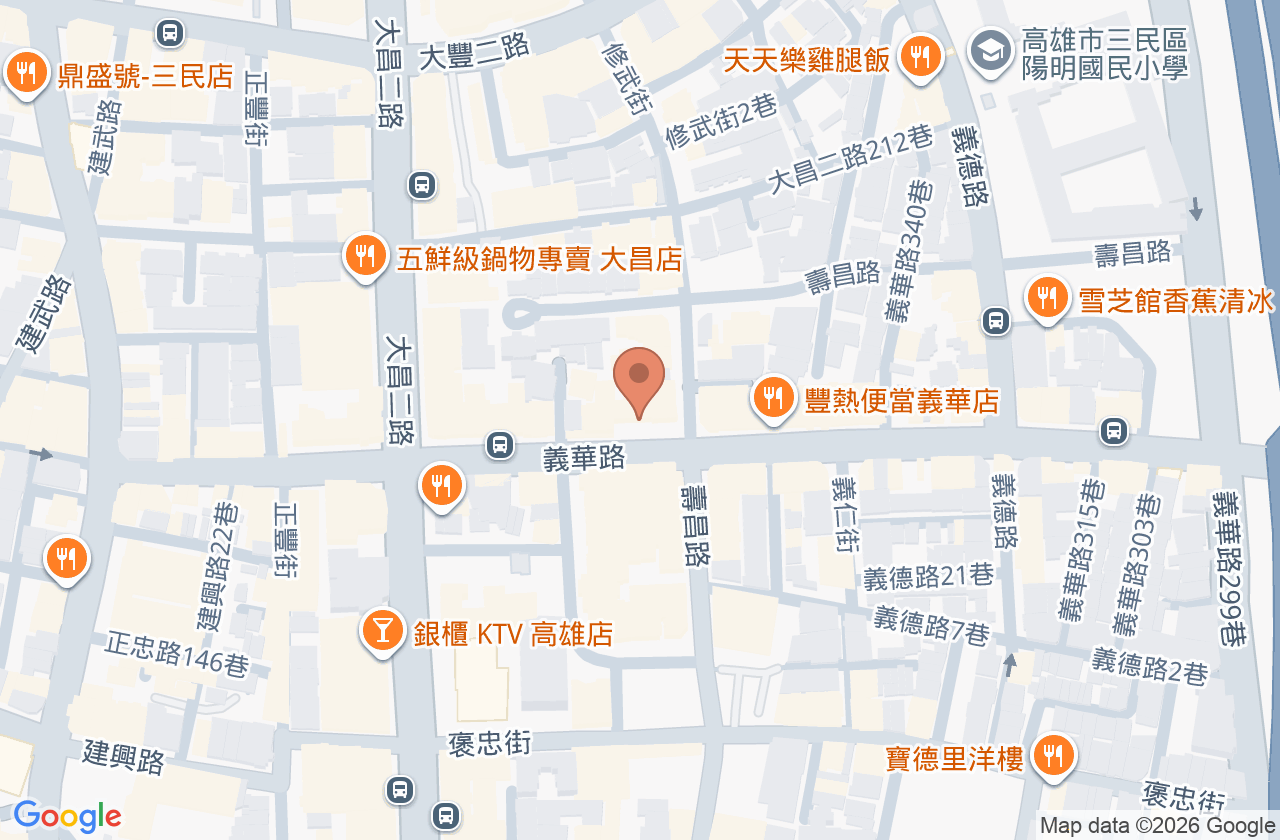 雅言牙醫診所 位置地圖