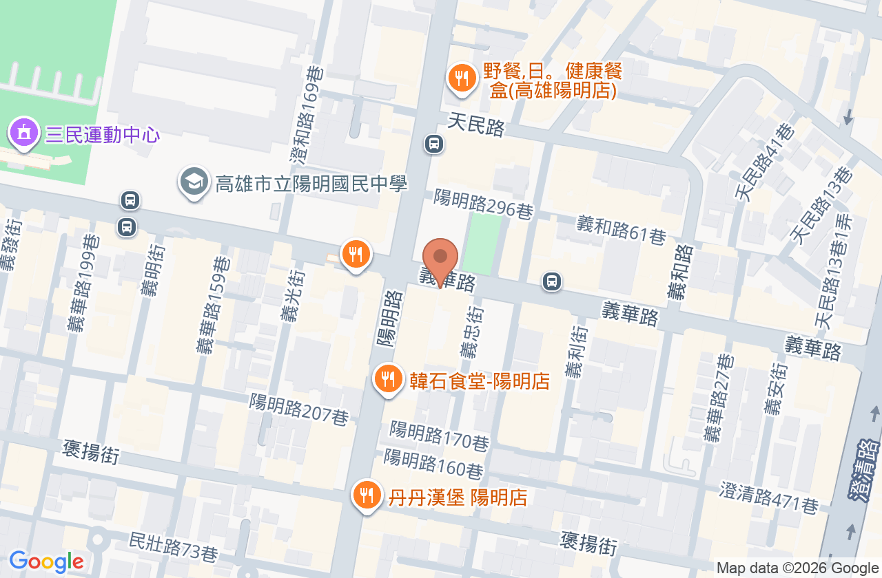 澄欣牙醫診所 位置地圖