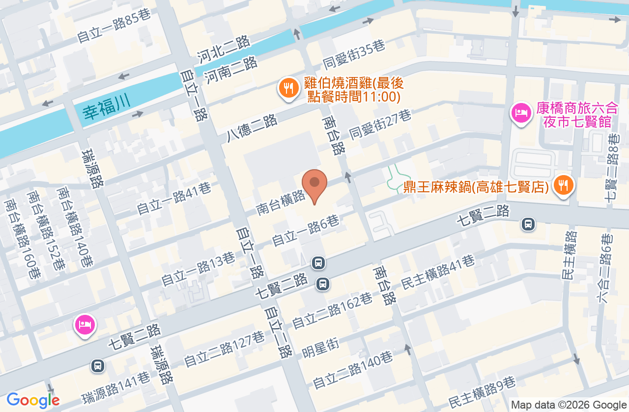 自立牙醫診所 位置地圖