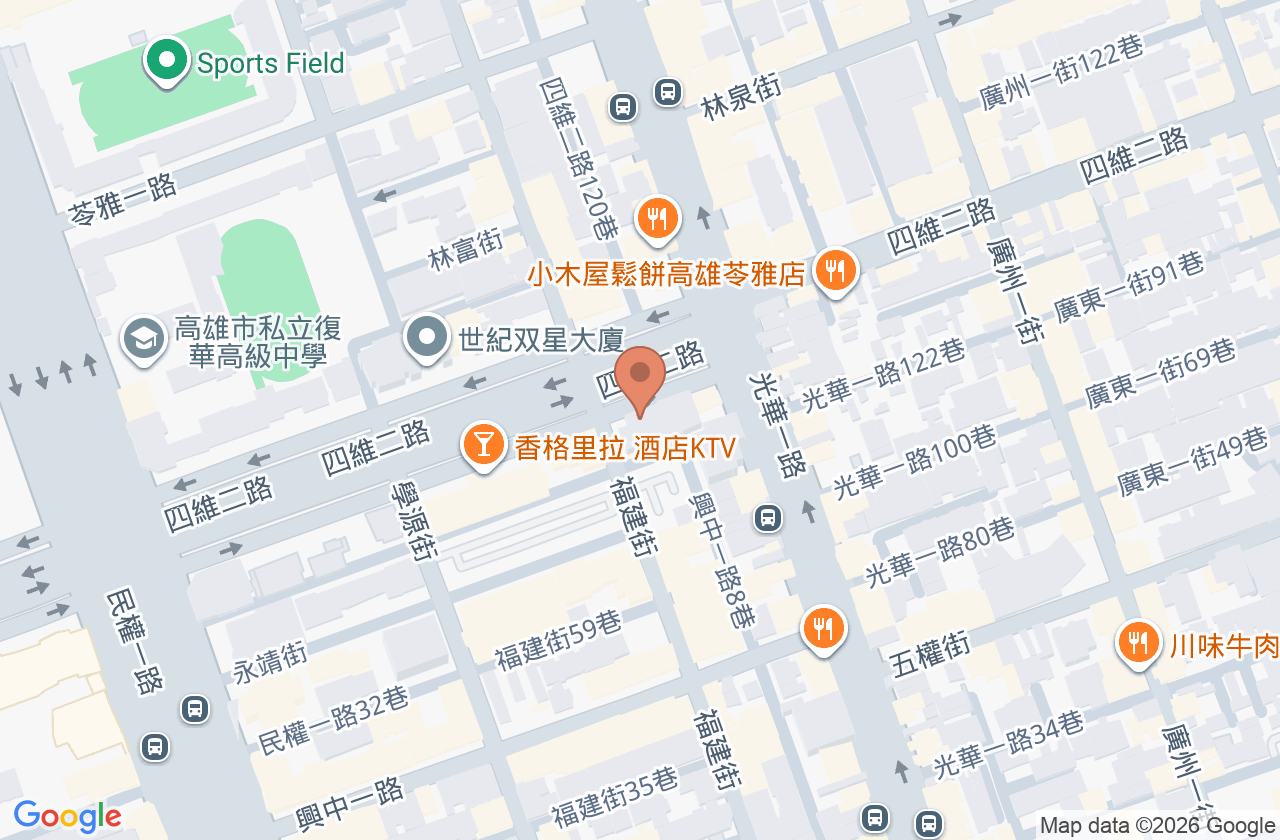 小怪獸兒童與青少年牙醫診所 位置地圖