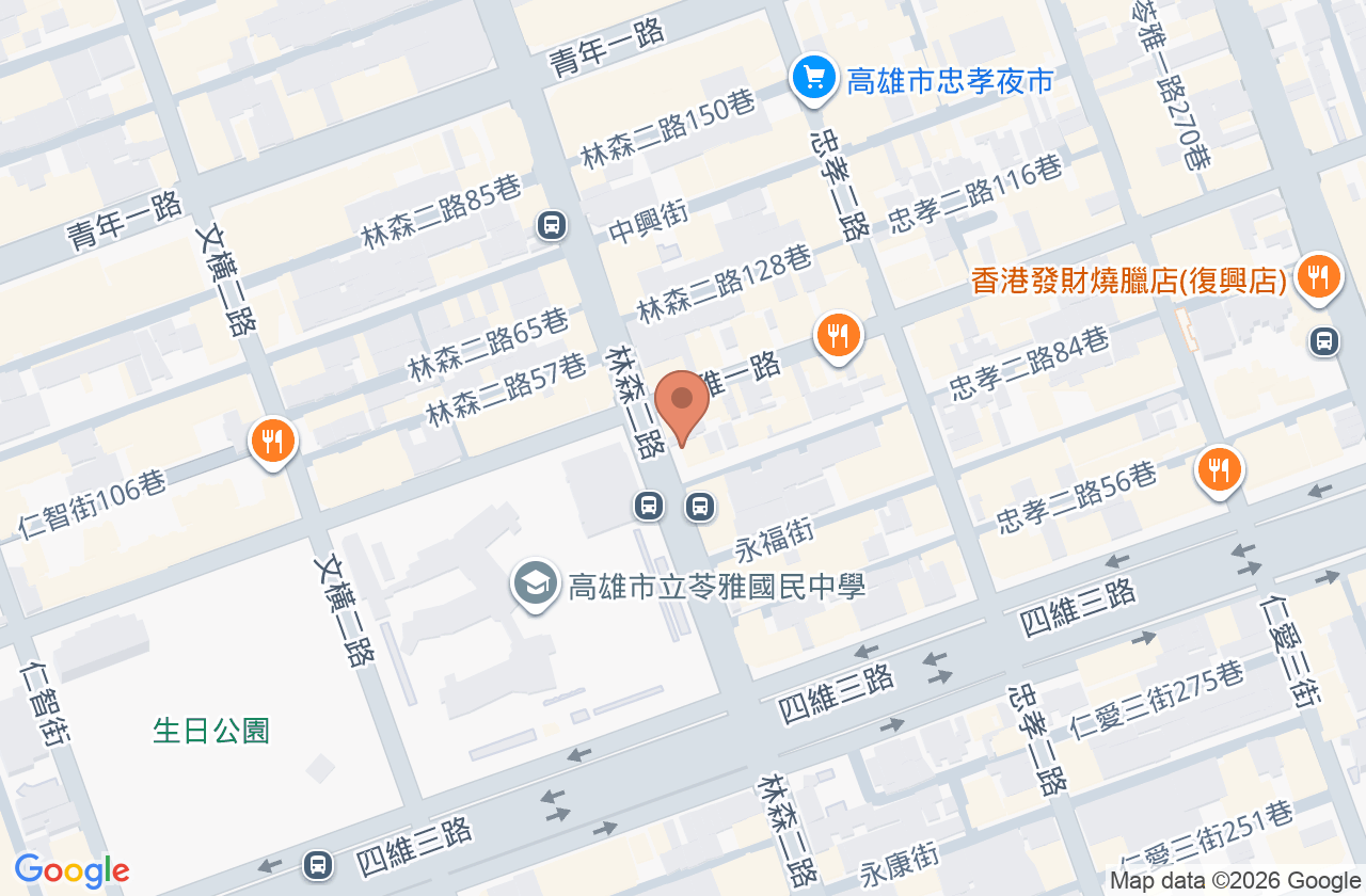 喬品牙醫診所 位置地圖