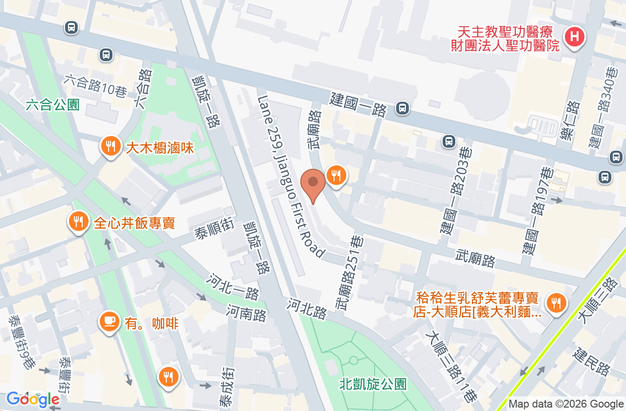 蘊光牙醫診所 位置地圖