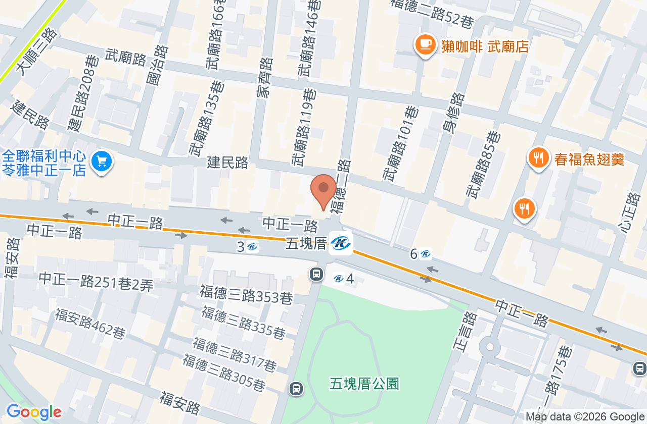 御盛牙醫診所 位置地圖