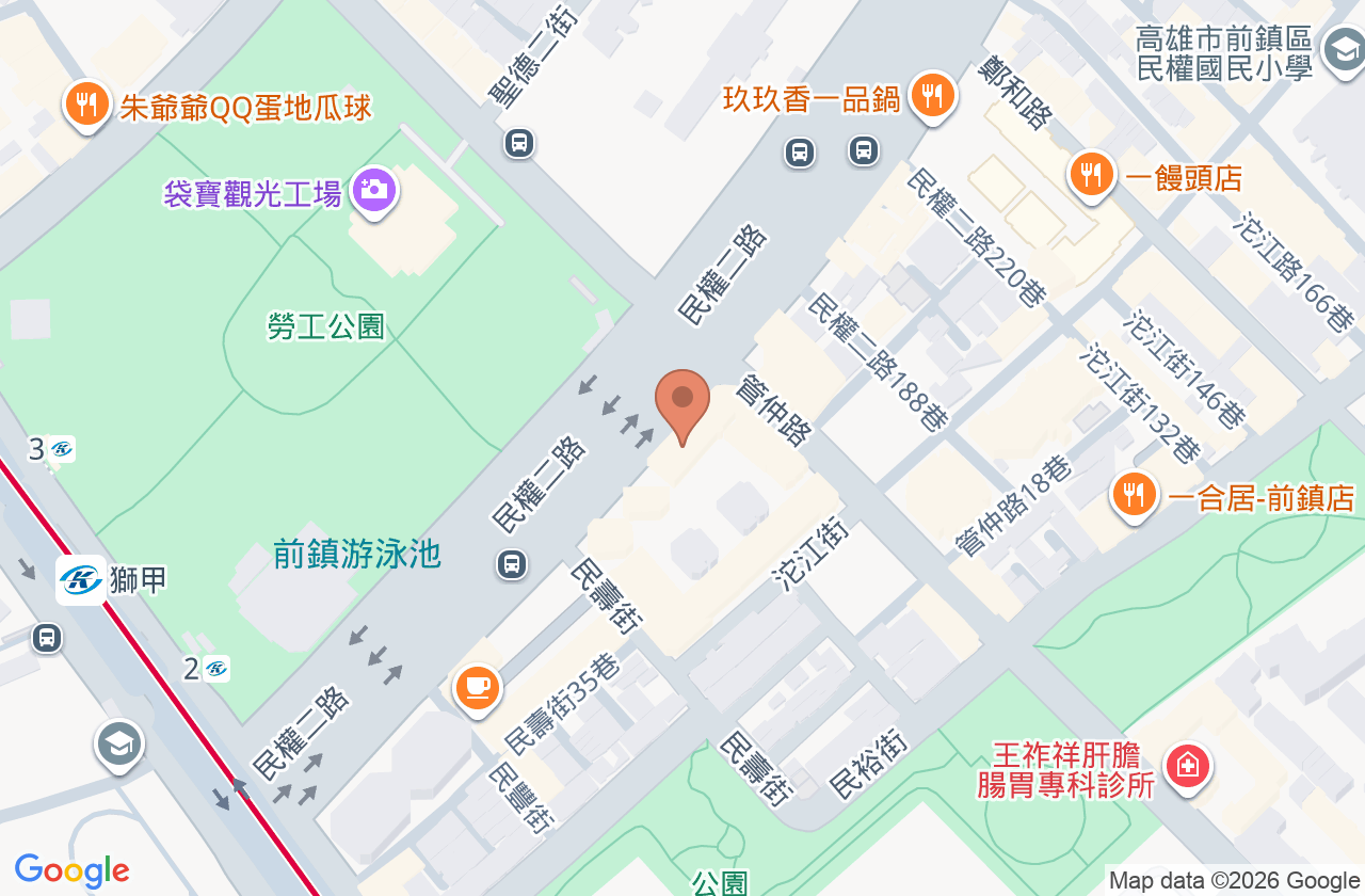 人本自然牙醫診所 位置地圖