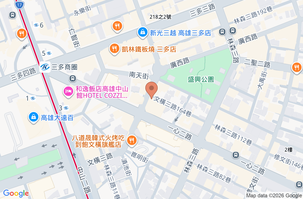 貞安牙醫診所 位置地圖