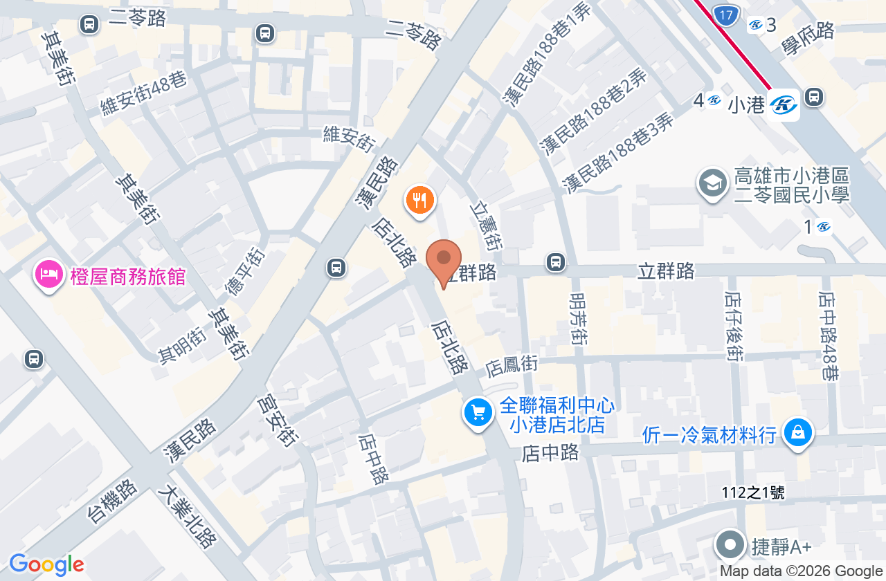立群牙醫診所 位置地圖