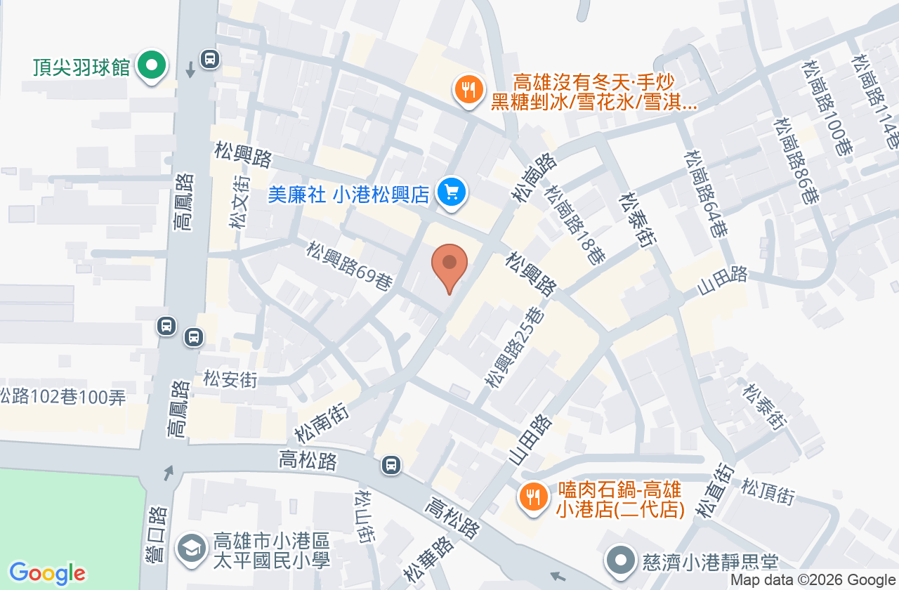 恆信牙醫診所 位置地圖