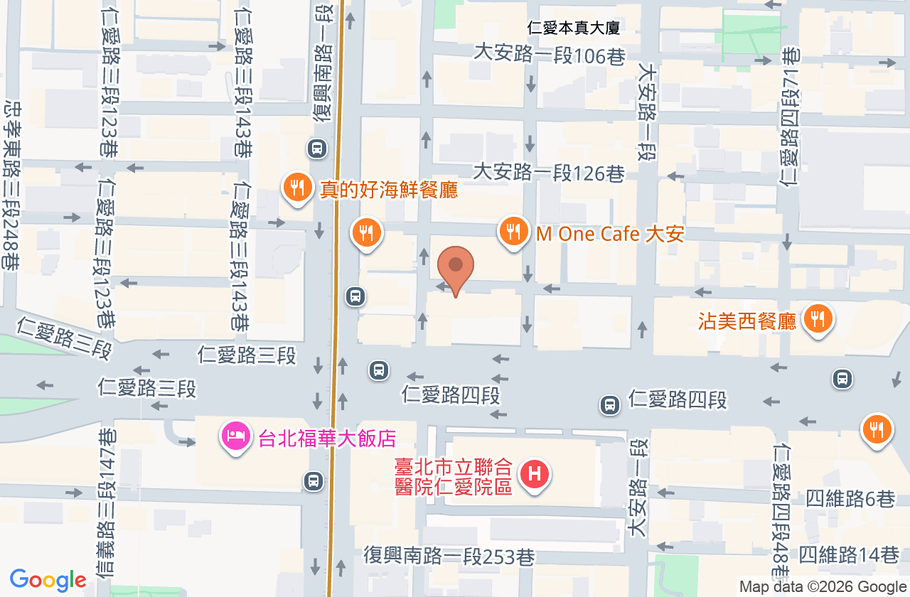逸品牙醫診所 位置地圖