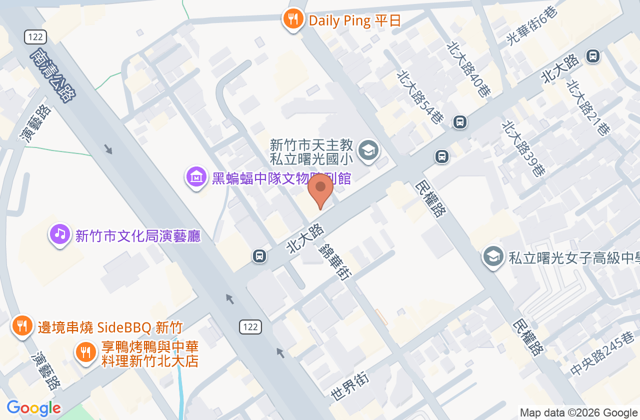 中心牙醫診所 位置地圖