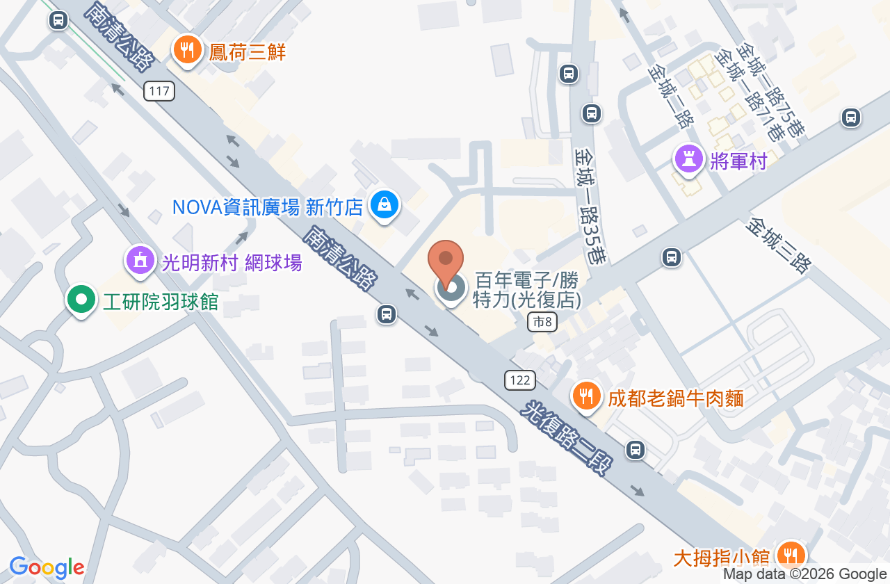 國喬牙醫診所 位置地圖